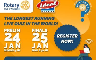 ROTOQUIZ 2021 on Mangalore Prelims on – Sunday 24 January 2021